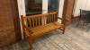 LOT OF (4) WOOD BENCHES, (LOCATION: WARDMAN TOWER) - 3