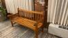 LOT OF (4) WOOD BENCHES, (LOCATION: WARDMAN TOWER) - 4