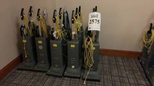 LOT OF (14) SENSOR XP 12 VACUUMS (LOCATION: 1ST FLOOR THURGOOD MARSHALL BALLROOM)