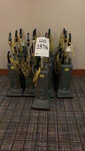 LOT OF (13) SENSOR XP 12 VACUUMS (LOCATION: 1ST FLOOR THURGOOD MARSHALL BALLROOM)