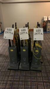 LOT OF (9) SENSOR XP 12 VACUUMS (LOCATION: 1ST FLOOR THURGOOD MARSHALL BALLROOM)