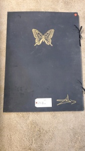 1 FOLDER OF 3 PAINTINGS BY DALI