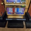 GOLDEN NUGGET $.25 SLOT MACHINE WITH SLOT BASE - 3