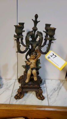 24" CANDLE HOLDER "ANGEL"