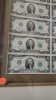 FRAMED SHEET OF UNCUT $2 BILLS (20.5X29) - 2