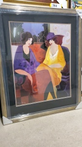 FRAMED PRINT AFTER TARKAY (34X41)