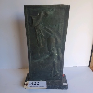 17" BRONZE STATUE AFTER DALI