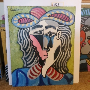 CANVAS PRINT AFTER PICASSO (23.5X31.5)