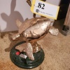 16" SPI GALLERY BRONZE STATUE WITH GOLD WASH "TURTLES" - 3