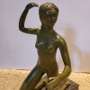 15" AFTER LEO MOL BRONZE STATUE - 2