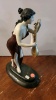 14” BRONZE STATUE AFTER CHIPARUS “GIRL WITH MANDOLIN” - 2