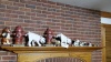 LOT OF 14 ENGLISH BULLDOG STATUES