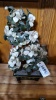 24” CARVED JADE “FLOWERS”