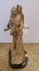 9” BRONZE STATUE AFTER REMINGTON WITH SILVER WASH “MOUNTAIN MAN” - 2