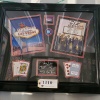 FRAMED RAT PACK MEMORABILIA (29.5X24)