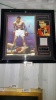 FRAMED MUHAMMED ALI MEMORABILIA (33.5X33)