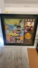 FRAMED BEATLES MEMORABILIA (33.5X33.5)