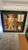 FRAMED ELVIS MEMORABILIA (33.5X33.5)