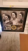 FRAMED BEATLES MEMORABILIA (33.5X33.5)