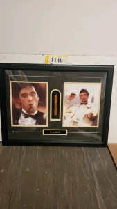 FRAMED SCARFACE MEMORABILIA (24X18)