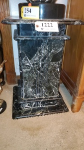 28” MARBLE DISPLAY PEDESTAL