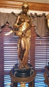 46” BRONZE STATUE “LADY”