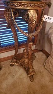 42” ORNATE FRENCH DISPLAY PEDESTAL