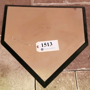 SIGNED HOMEPLATE (SIGNATURE NOT AUTHENTICATED)