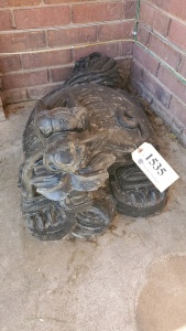 12” STONE CHINESE DRAGON