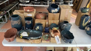 LOT OF ASSORTED POTTERY VASES