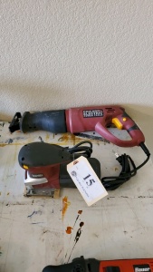 LOT OF 2 CHICAGO ELECTRIC POWER TOOLS, SANDER AND SAW