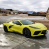 2021 CORVETTE STINGRAY COUPE 3LT ACCELERATE YELLOW. 3907 MILES VIN: 1G1YC2D41M5100466 (ALLOW 14 DAYS FOR TITLE TO BE DELIVERED)