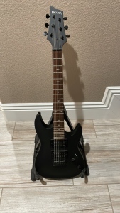 LAGUNA ELECTRIC GUITAR, MATTE BLACK