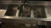 Stainless steel 3-compartment sink, 6‚Äôft x 18‚Äù inches x 34‚Äù inches height - 3