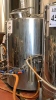 Brugear brew house line consists of: (1) Bru-Gear 7bbl stainless steel boil kettle with economite re4400ds nature gas power gas burner, (1) Bru-Gear 7bbl stainles steel hot liquor tank with economite re4400ds nature gas power gas burner, (1) Bru-Gear 7bbl - 11