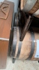 Lot (2) wood barrels with unfermented beer and metal stand - 2