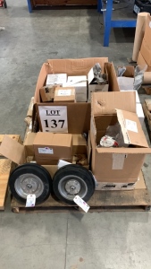 LOT OF ASSTD NATIONAL OILWDLL VARCO PARTS: MODEL:WG601P-01, WW107-2, 10292184-00, 10297524-001 & REPAIR KIT (1 PALLET)