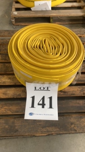 LOT Continental 4 in. ID Spiraflex Yellow Heavy Duty HOSE, and BRIDGESTONE 4 Yellow Hose,