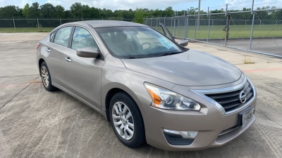 2013 NISSAN ALTIMA 4 DOOR SEDAN, COLOR : TAN, MILES: 80569, 2WD DRIVE, 4 CYLINDER/2.5L ENGINE, AUTOMATIC, VIN # 1N4AL3AP6DN542517, LICENSE: TEXAS GSF 5436