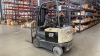 CROWN FC 4010-40 TT188 ELECTRIC FORKLIFT, 4000 LBS LOAD CAPACITY, 36/48 V, SERIAL NO. 9A134559, WITH HOBART 36 VOLT CHARGER, (TILT SHIFTER GETS STUCK), (DELAY PICK UP BUYER WILL BE NOTIFIED) - 3