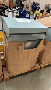 HAMMOND POWER SOLUTION ENERGY EFFICIENT GENERAL PURPOSE DISTRIBUTION ISOLATION TRANSFORMER, HV 600V, TERMINALS H1 H2 H3, Cooling ANN, kVA 75, TEMP. CLASS 220, TEM. RISE DEG. 150, FREQ. HZ 60, TOTAL WT. 595 LBS, PART NO. 209999