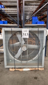 LOT (2) J&D MANUFACTURING 48" INCH WHIRL-WIND BOX FAN, MODEL: VG48DM3B