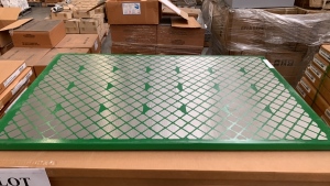 LOT (22) FLUID SYSTEM INC. SHAKER SCREEN FOR 285-P SHAKER, MODEL: API 170, API 70, API 80, and API 140