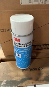 LOT OF (100) 3M STAINLESS STEEL CLEANER & POLISH