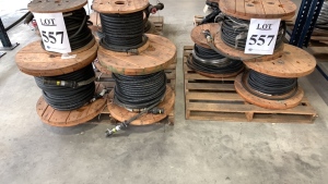 LOT OF (7) REELS OF CABLE