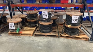 LOT OF (14) REELS OF CABLE