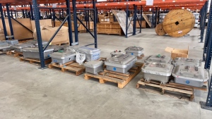 LOT (12) ASSTD ADALET ENCLOSURES