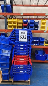 LOT ASST"D PLASTIC BINS