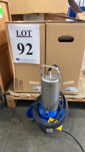 LOT (2) LOWARA DL125/A 380-415 50HZ SUBMERSIBLE PUMP