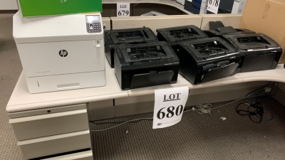 LOT OF (10) ASSTD HP PRINTERS